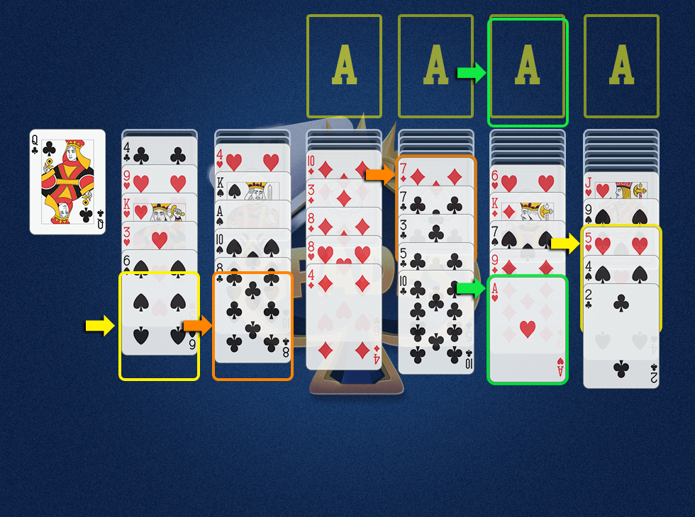 Forty-Nine Solitaire - Play Online