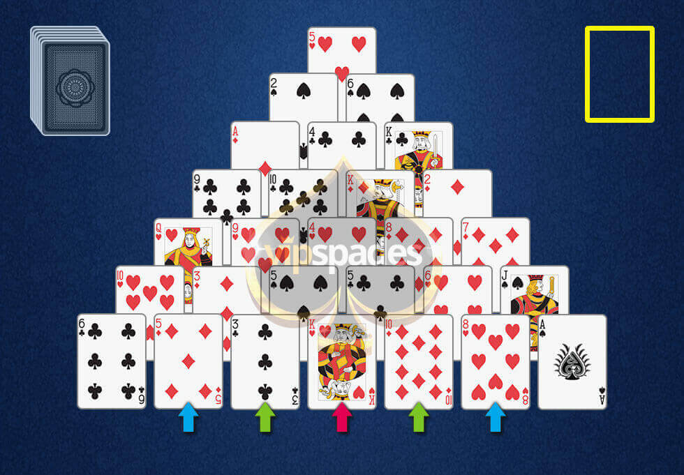 Pyramid Solitaire rules