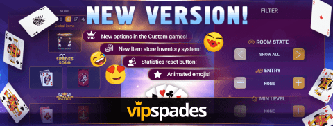 online spades vip