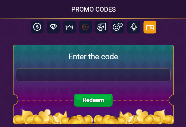 How to use in-game promo code