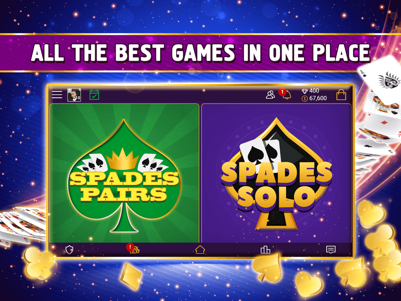 Online Spades Tournaments - VIP Spades