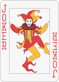 red joker card