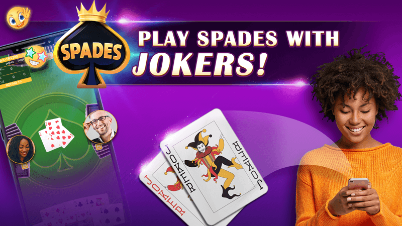 play spades with jokers