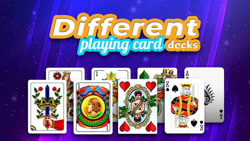 Different Playing Card Decks 
