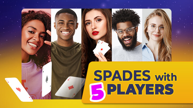 spades with 5 players